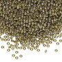 TR-11-457 - 11/0 - TOHO BEADS® - Transparent Green Tea Gold Luster - 50gms - Glass Round Seed Beads