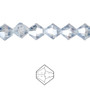 8mm - Celestial Crystal® - Translucent Crystal Silver Night - 72 pack - Faceted Bicone Crystal