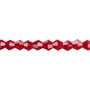 6mm - Celestial Crystal® - Opaque Red - 15.5" Strand - Faceted Bicone Crystal