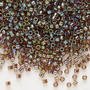DB0122 - 11/0 - Miyuki Delica - Lt Brown AB - 50gms - Cylinder Seed Beads