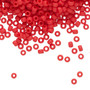 TR-08-45AF - 8/0 - TOHO BEADS® - Opaque Frosted Cherry Red - 7.5gm Vial - Glass Round Seed Beads