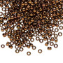 TR-08-224 - 8/0 - TOHO BEADS® - Opaque Olympic Bronze - 7.5gm Vial - Glass Round Seed Beads