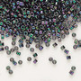 DB1001 - 11/0 - Miyuki Delica - Opaque Rainbow Purple Rose - 7.5gms - Cylinder Seed Beads