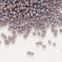 DB1065 - 11/0 - Miyuki Delica - Opaque Matte Metallic Gold Luster Rainbow Grape - 7.5gms - Cylinder Seed Beads
