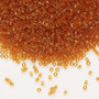 DB1101 - 11/0 - Miyuki Delica - Transparent Marigold - 7.5gms - Cylinder Seed Beads