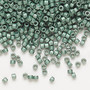 DB1172 - 11/0 - Miyuki Delica - Galv Matte Dk Aqua - 50gms - Cylinder Seed Beads