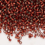 DB1202 - 11/0 - Miyuki Delica - Silver Lined Dark Cranberry - 7.5gms - Cylinder Seed Beads