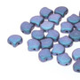 GNK8723980-94105 - 7.5mm - Matubo Czech - Polychrome Blueberry - 10gm bag (approx 38 beads) - Glass Ginko Bead