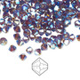 4mm - Preciosa Czech - Amethyst AB2X - 144pk - Faceted Bicone Crystal