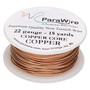 Wire, ParaWire™, copper, round, 22 gauge. Sold per 15-yard spool.