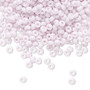Seed bead, Preciosa Ornela, Czech glass, opaque pink, #8 rocaille. Sold per 500-gram pkg.