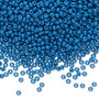 Seed bead, Preciosa Ornela, Czech glass, opaque patriot blue (33220), #11 rocaille. Sold per 50-gram pkg.
