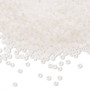 Seed bead, Preciosa Ornela, Czech glass, opaque alabaster (02090), #11 rocaille. Sold per 50-gram pkg.