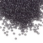 Seed bead, Preciosa Ornela, Czech glass, transparent grey, #11 rocaille. Sold per 500-gram pkg.