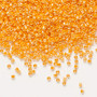 DB1563 - 11/0 - Miyuki Delica - Opaque Mandarin Orange Luster - 50gms - Cylinder Seed Beads