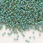 DB2264 - 11/0 - Miyuki Delica - Op Picasso Turquoise Blue - 50gms - Cylinder Seed Beads