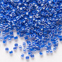 DB1569 - 11/0 - Miyuki Delica - Opaque Luster Cyan Blue - 50gms - Cylinder Seed Beads