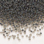11-2276 - 11/0 - Miyuki - Translucent Steel Lined Luster Clear - 25gms - Glass Round Seed Bead