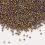 15-188 - 15/0 - Miyuki - Opaque Nickel Plated Iris Golden - 35gms - Glass Round Seed Beads