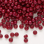 6-1464 - 6/0 - Miyuki - Opaque Outside Dyed Maroon - 25gms - Glass Round Seed Bead