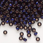 6-1426 - 6/0 - Miyuki - Opaque Outside Dyed Dark Purple - 25gms - Glass Round Seed Bead