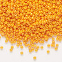 11-1478 - 11/0 - Miyuki - Opaque Outside Dyed Squash Yellow - 25gms - Glass Round Seed Bead