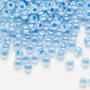 6-537 - 6/0 - Miyuki - Opaque Blue Luster Alabaster - 25gms - Glass Round Seed Bead