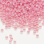 8-535 - 8/0 - Miyuki - Opaque Carnation Pink Luster Alabaster - 50gms - Glass Round Seed Bead