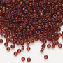 8-315 - 8/0 - Miyuki - Translucent Gold Luster Garnet Red - 50gms - Glass Round Seed Bead