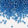 8-291 - 8/0 - Miyuki - Translucent Rainbow Capri Blue - 50gms - Glass Round Seed Bead
