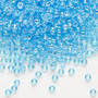 8-260 - 8/0 - Miyuki - Translucent Rainbow Aqua - 50gms - Glass Round Seed Bead