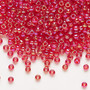 8-254 - 8/0 - Miyuki - Translucent Rainbow Red - 50gms - Glass Round Seed Bead