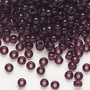 6-153 - 6/0 - Miyuki - Transparent Dark Smoky Amethyst - 25gms - Glass Round Seed Bead