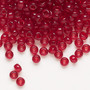 6-141D - 6/0 - Miyuki - Translucent Dark Ruby - 25gms - Glass Round Seed Bead