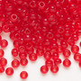 6-140 - 6/0 - Miyuki - Transparent Red Orange - 25gms - Glass Round Seed Bead