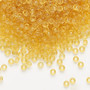 8-132 - 8/0 - Miyuki - Transparent Light Topaz - 50gms - Glass Round Seed Bead
