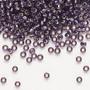 8-24 - 8/0 - Miyuki - Transparent Silver Lined Amethyst Purple - 50gms - Glass Round Seed Bead