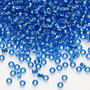 8-19 - 8/0 - Miyuki - Transparent Silver Lined Light Blue - 50gms - Glass Round Seed Bead