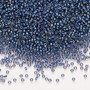 15-3539 - 15/0 - Miyuki - Translucent Night Sky Lined Luster Clear - 35gms - Glass Round Seed Beads