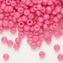 6-1371 - 6/0 - Miyuki - Opaque Carnation Pink - 25gms - Glass Round Seed Bead