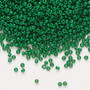 11-1481 - 11/0 - Miyuki - Opaque Outside Dyed Green - 25gms - Glass Round Seed Bead