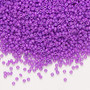15-1378 - 15/0 - Miyuki - Opaque Outside Dyed Red Violet - 35gms - Glass Round Seed Beads