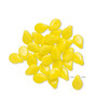 Bead, Preciosa Pip™, Czech pressed glass, opaque yellow, 7x5mm top-drilled pip. Sold per pkg of 30.