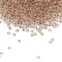 TR-11-740 - 11/0 - TOHO BEADS® - Transparent Copper Lined Crystal Clear - 50gms - Glass Round Seed Beads