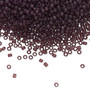 TR-11-6CF - 11/0 - TOHO BEADS® - Transparent Frosted Amethyst - 250gms - Glass Round Seed Beads