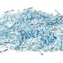 Miyuki Bugle Beads - 12mm x 2mm twisted glass - Translucent Silver Lined Light Blue TW18 (50gms)
