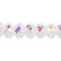 Bead, Celestial Crystal®, 48-facet, clear AB, 10x8mm faceted rondelle. Sold per 15-1/2" to 16" strand, approximately 40 beads.