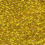 LAST STOCK: Seed bead, Preciosa Ornela, Czech glass, Silver Lined Yellow (87010), #8 round. Sold per half hank.