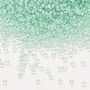11-3806 - 11/0 - Miyuki - Translucent Mint Pearl Lined Glacier Blue - 25gms - Glass Round Seed Bead