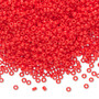 11-407 - 11/0 - Miyuki - Opaque Vermillion Red - 25gms - Glass Round Seed Bead